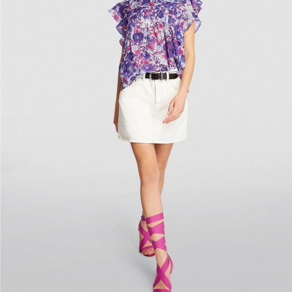 ISABEL MARANT Ribbon Sandals Lace-Up Ariel pink ๐๐๐๐โจโจ New no box - Picture 6 of 9